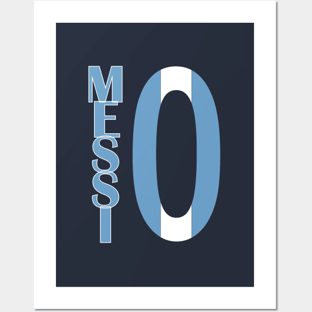 Lionel Messi Wall Art by hristartshop